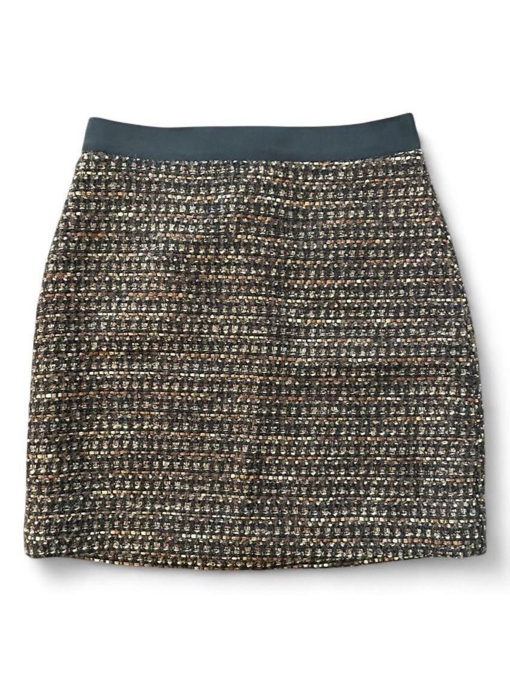 Kate Spade New York Skirt the Rules Brown Shimmer Mini Skirt